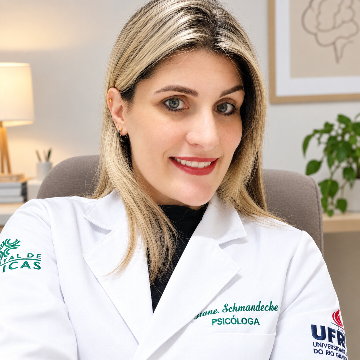Giane Schmaedecke, psicóloga e neuropsicóloga